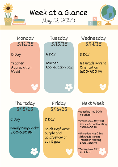 Week at a Glance